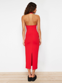 Платье миди Trendyol модель TWOSS24EL00590/Kirmizi Фото