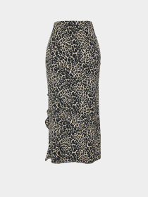 Юбка миди Trendyol модель TWOSS24ET00031/Siyah Фото