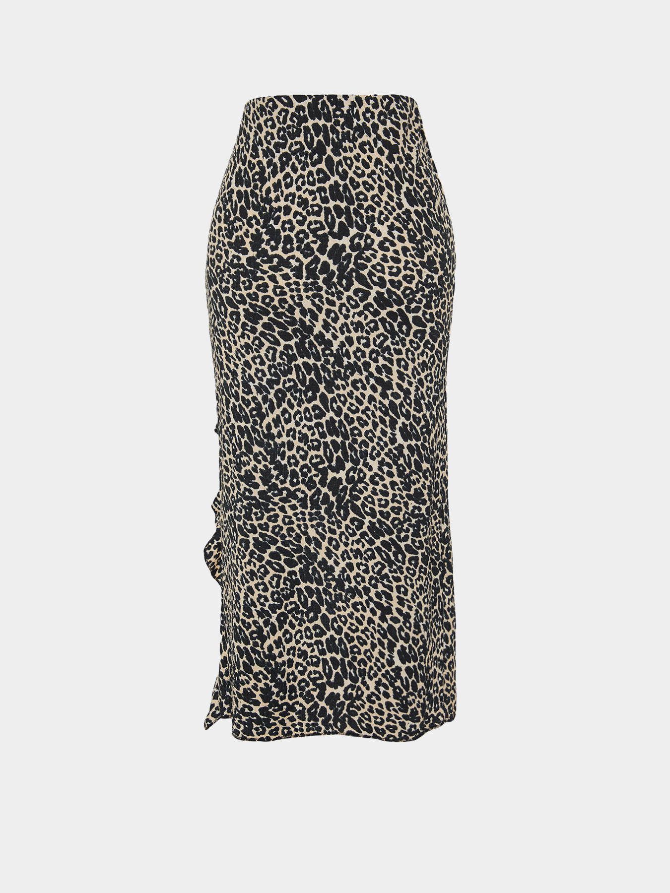 Спідниця міді Trendyol модель TWOSS24ET00031/Siyah Спідниця міді Trendyol модель TWOSS24ET00031/Siyah Фото