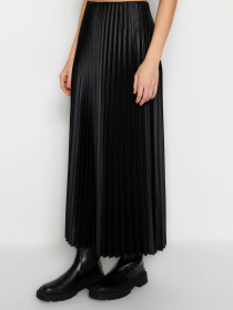 Юбка макси Trendyol модель TWOSS24ET00041/Siyah Фото