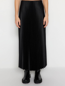 Юбка макси Trendyol модель TWOSS24ET00041/Siyah Фото