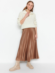 Спідниця максі Trendyol модель TWOSS24ET00041/Vizon Фото