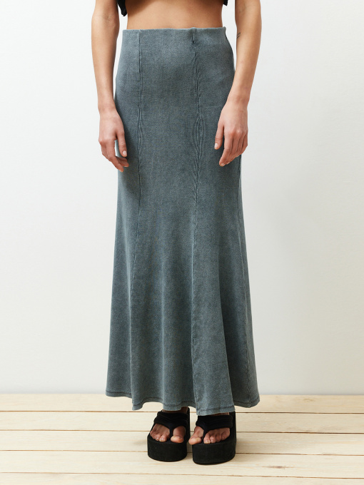 Юбка макси Trendyol модель TWOSS24ET00089/Antrasit Фото