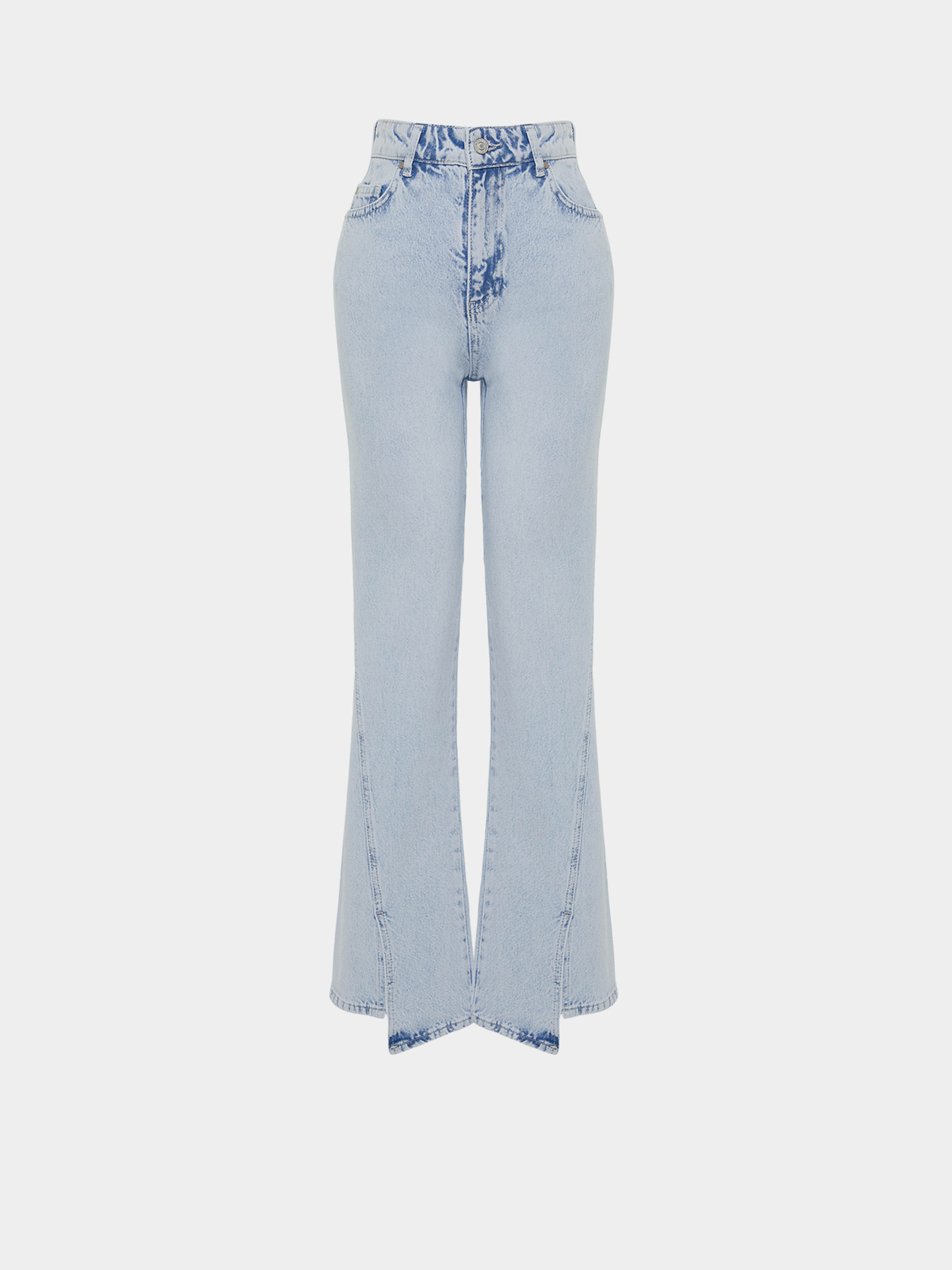 Расклешенные джинсы Trendyol модель TWOSS24JE00109/Mavi Фото