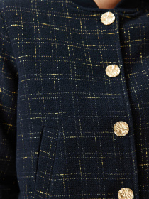 Бомбер Trendyol модель TWOSS24MO00056/Lacivert Фото