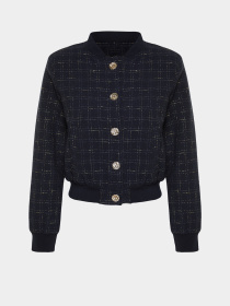 Бомбер Trendyol модель TWOSS24MO00056/Lacivert Фото