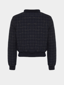 Бомбер Trendyol модель TWOSS24MO00056/Lacivert Фото