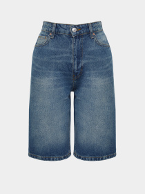 Шорти джинсові Trendyol модель TWOSS24SR00007/Mavi Фото