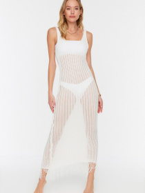 Сарафан Trendyol модель TBESS22EL2920/Ekru Фото