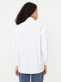 Рубашка Trendyol модель TCTSS24TG00023/Ekru Фото