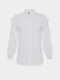 Рубашка Trendyol модель TCTSS24TG00023/Ekru Фото