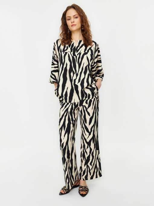 Повседневный костюм Trendyol модель TCTSS24US00020/Koyu Bej Фото