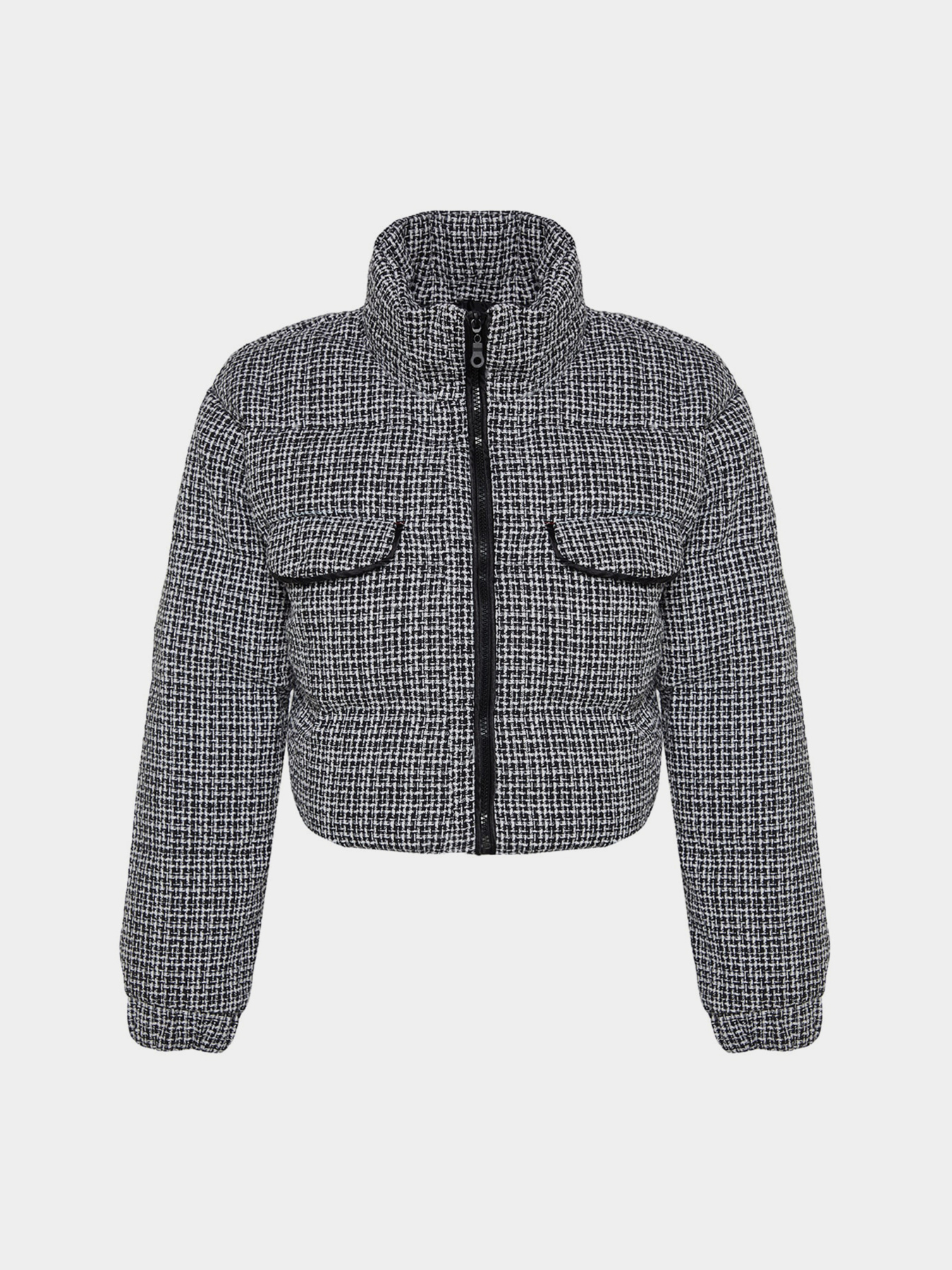 Куртки и дубленки Trendyol модель TWOAW24MO00028/Siyah Куртки и дубленки Trendyol модель TWOAW24MO00028/Siyah Фото