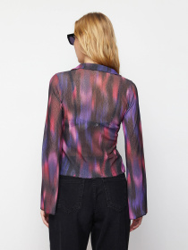 Блуза Trendyol модель TWOSS24BZ00026/Mor Блуза Trendyol модель TWOSS24BZ00026/Mor Фото