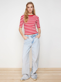 Футболка Trendyol модель TWOSS24BZ00082/Kirmizi Фото