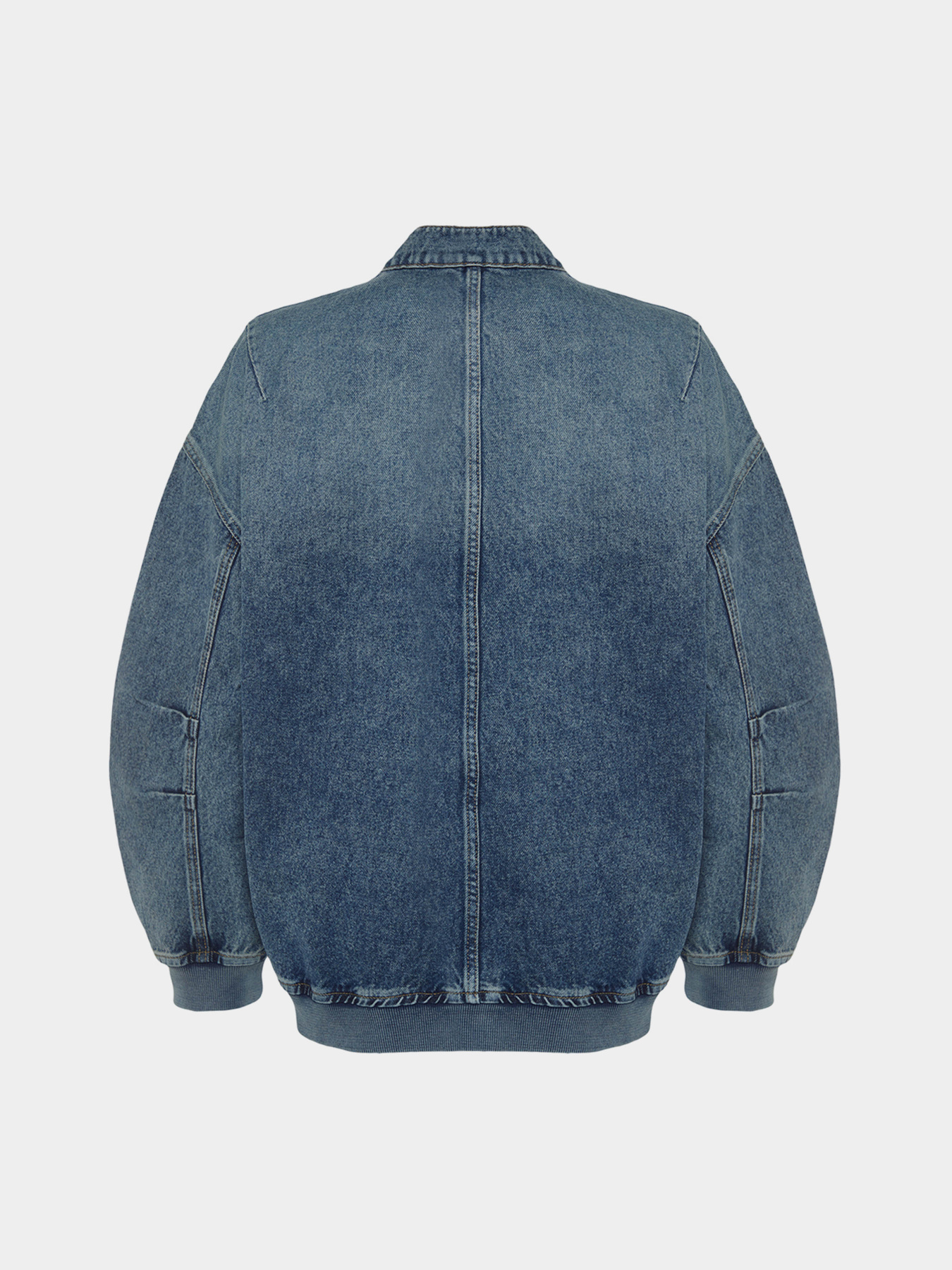 Джинсова куртка Trendyol модель TWOSS24CE00026/Koyu Mavi Фото