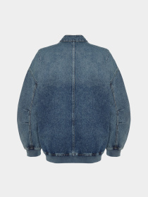 Джинсова куртка Trendyol модель TWOSS24CE00026/Koyu Mavi Фото