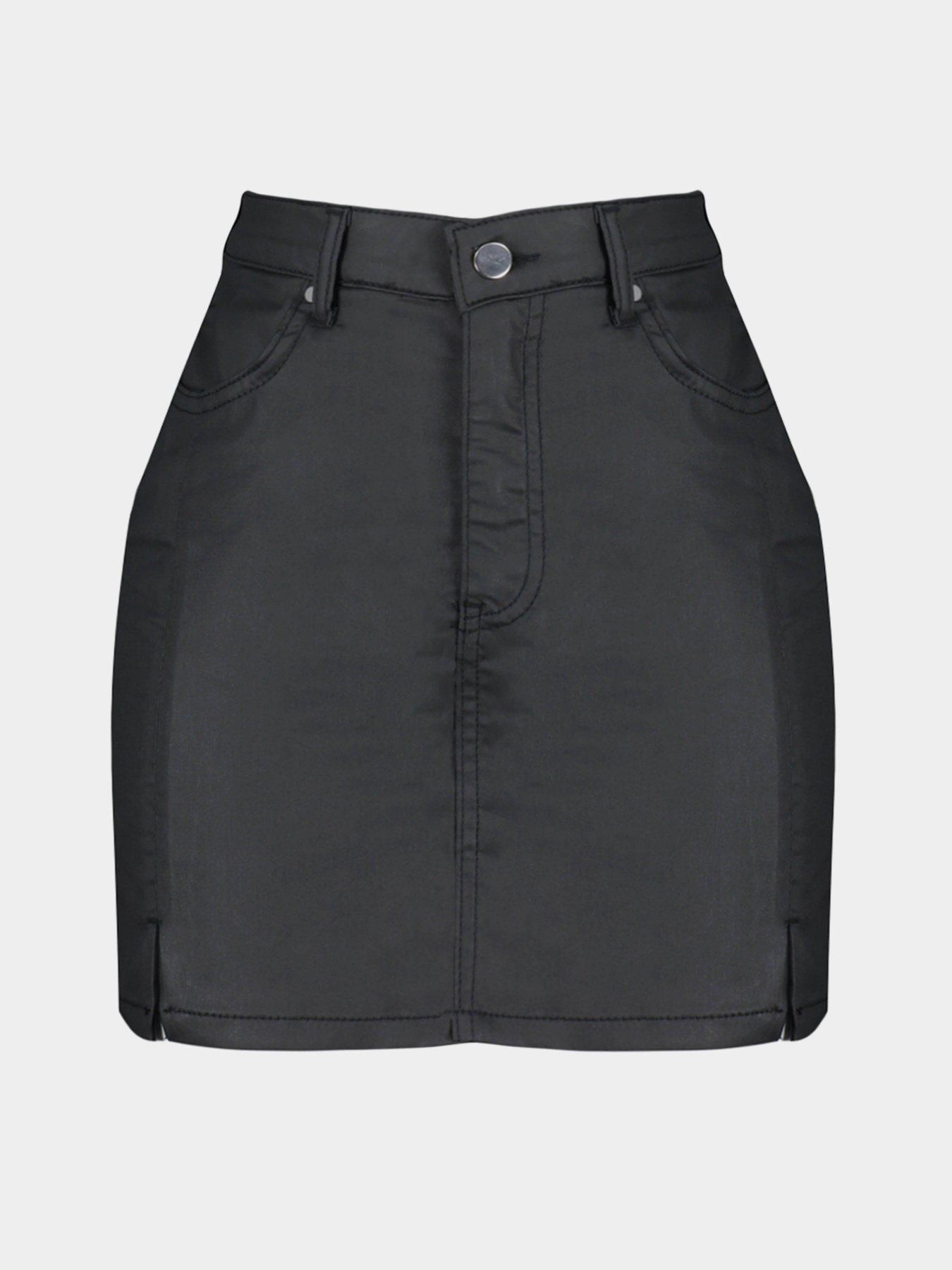 Спідниця міні Trendyol модель TWOSS24ET00093/Siyah Фото