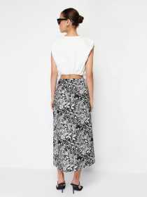 Юбка макси Trendyol модель TWOSS24ET00104/Siyah Фото
