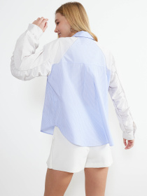 Сорочка Trendyol модель TWOSS24GO00071/Mavi Фото