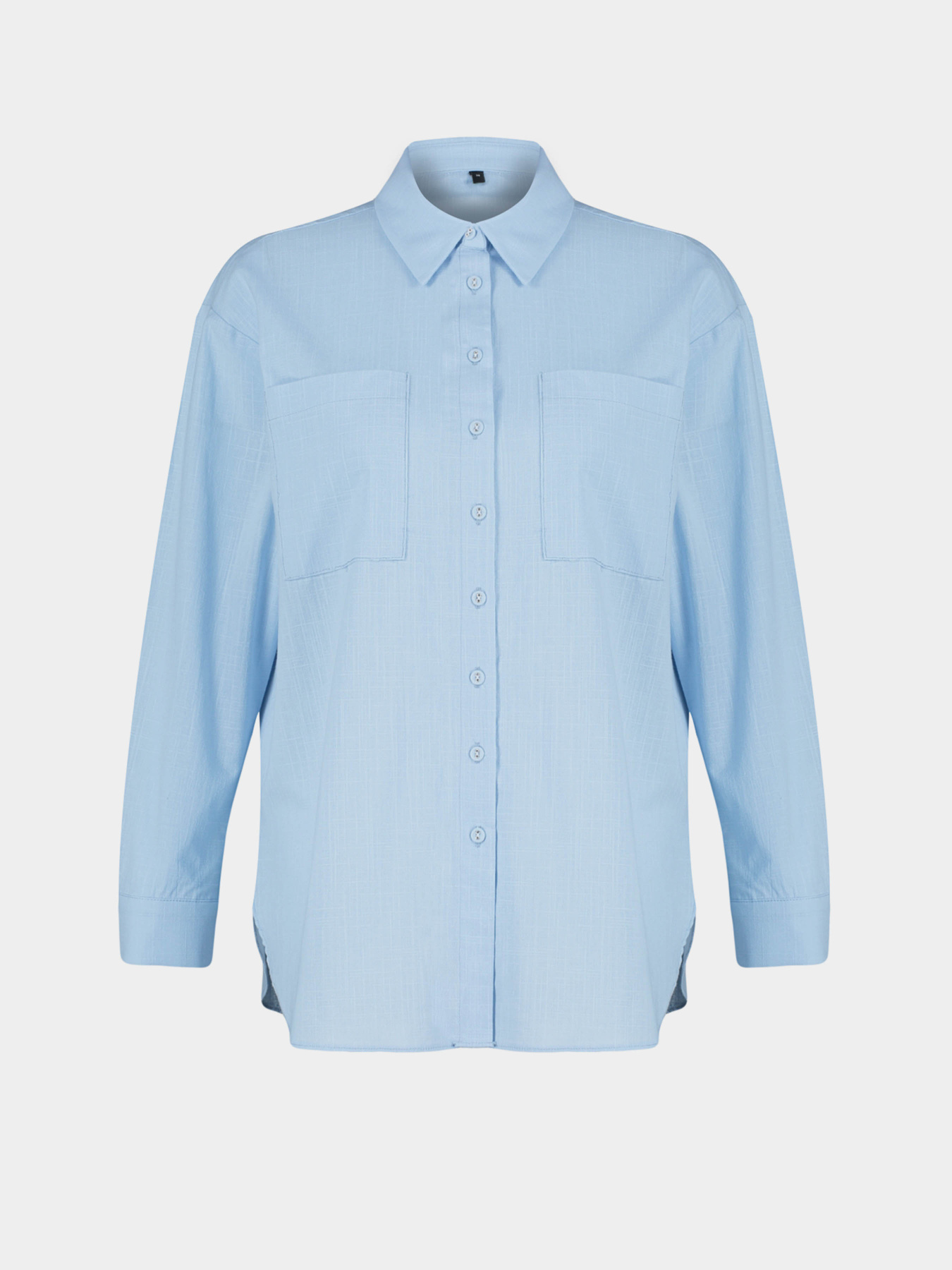 Рубашка повседневная Trendyol модель TWOSS24GO00072/Acik Mavi Фото