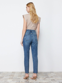 Прямі джинси Trendyol модель TWOSS24JE00039/Mavi Фото