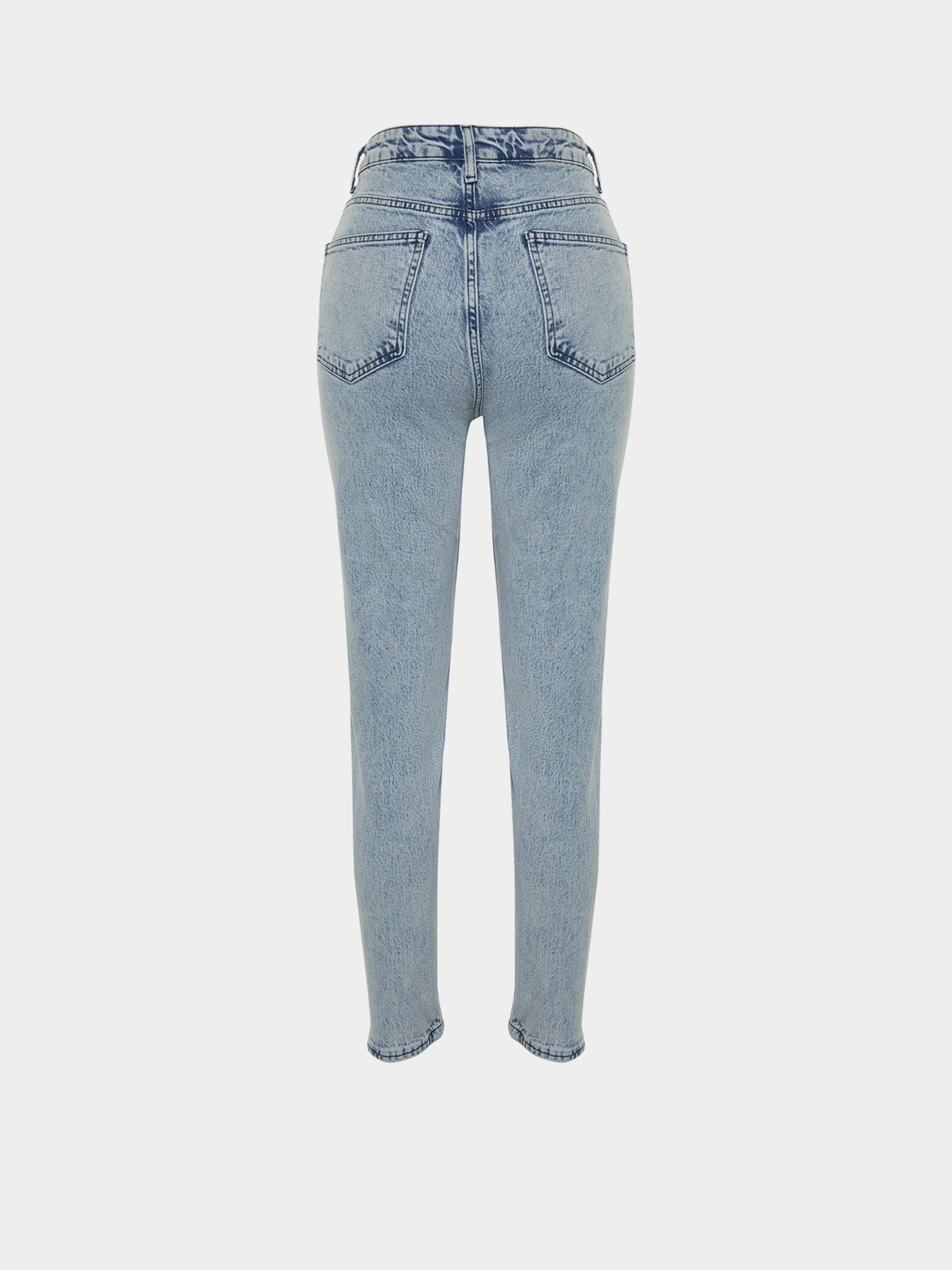 Джинсы мом Trendyol модель TWOSS24JE00081/Mavi Фото