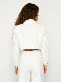 Куртка-сорочка Trendyol модель TWOSS24MO00018/Ekru Фото