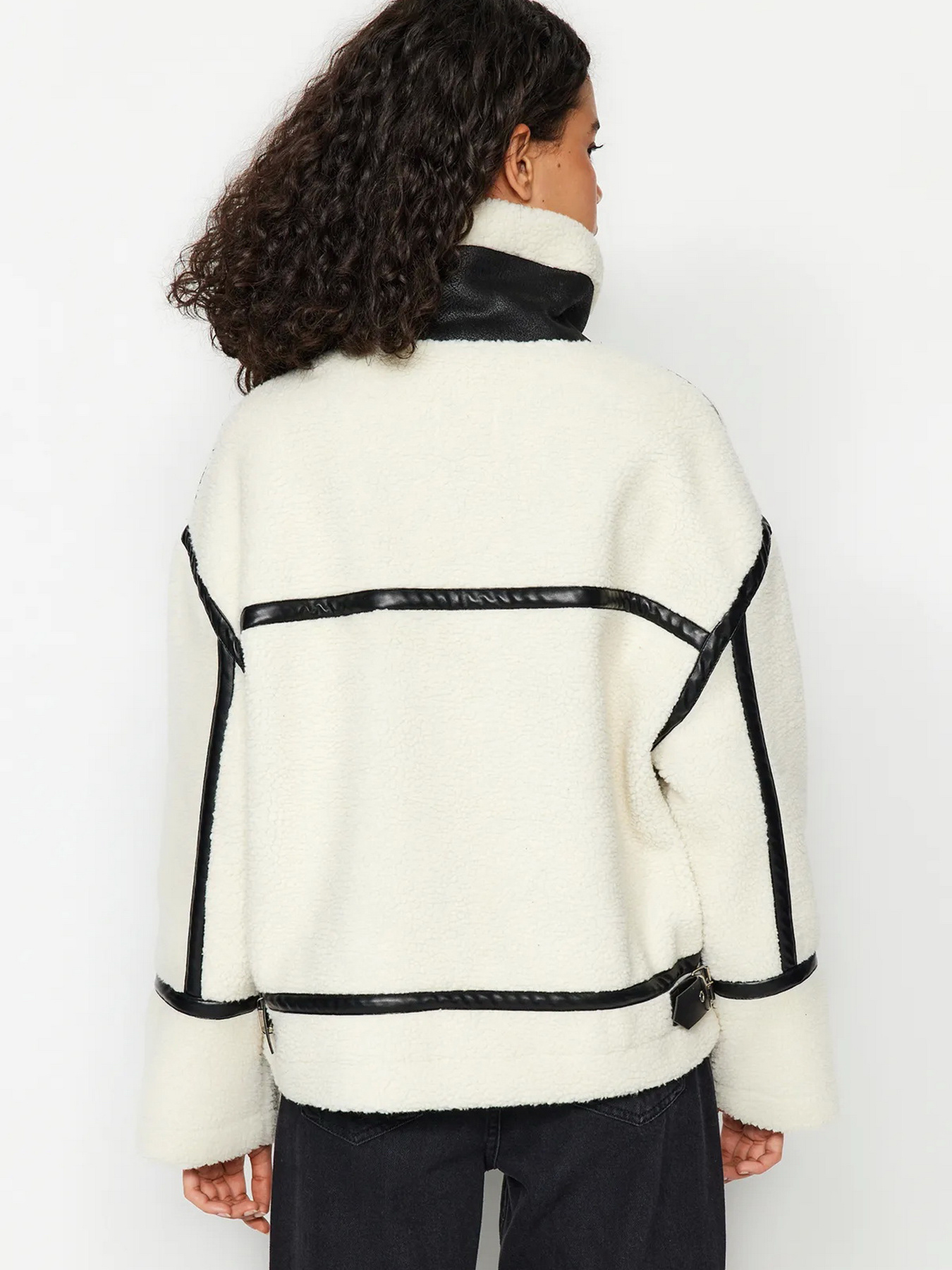 Дубленка Trendyol модель TWOAW24KB00215/Beyaz Фото