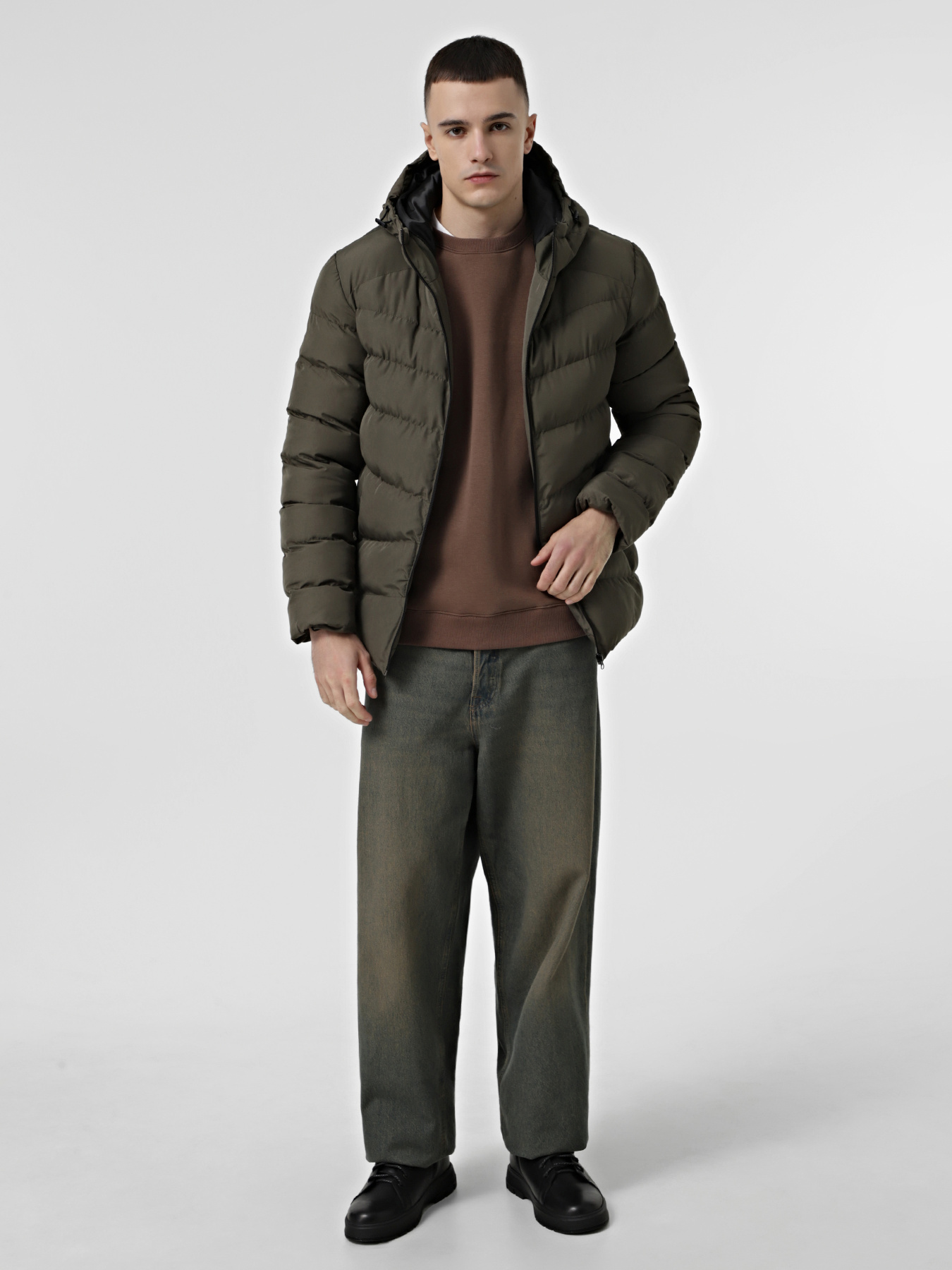 Демісезонна куртка Trendyol модель TMNAW25MO00031/Haki Фото