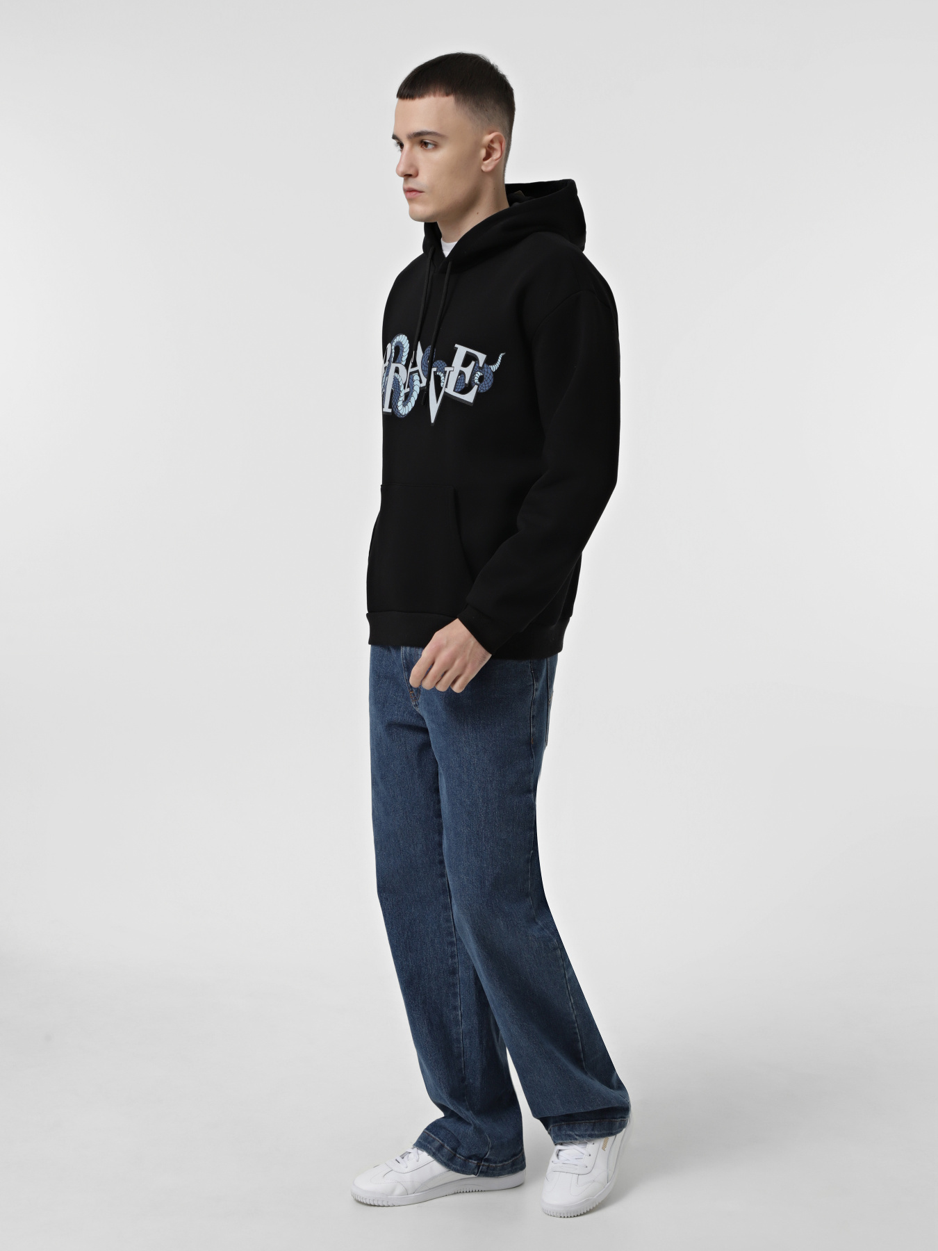 Худи Trendyol модель TMNAW25SW00037/Siyah Фото