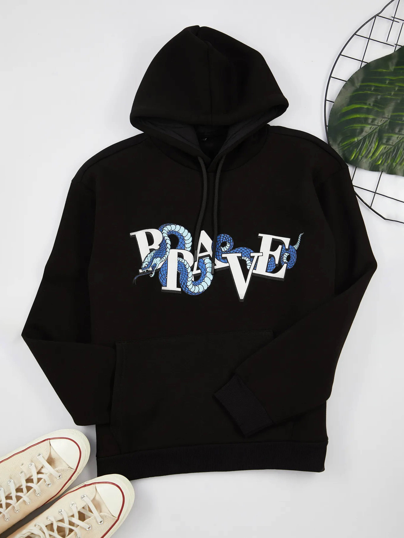 Худи Trendyol модель TMNAW25SW00037/Siyah Фото