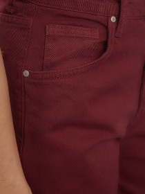 Прямі джинси Trendyol модель TWOSS23JE00068/Bordo Фото