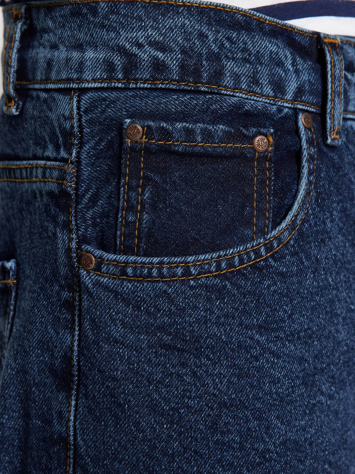 Прямі джинси Trendyol модель TMNAW23JE00104/Lacivert-2006 Фото