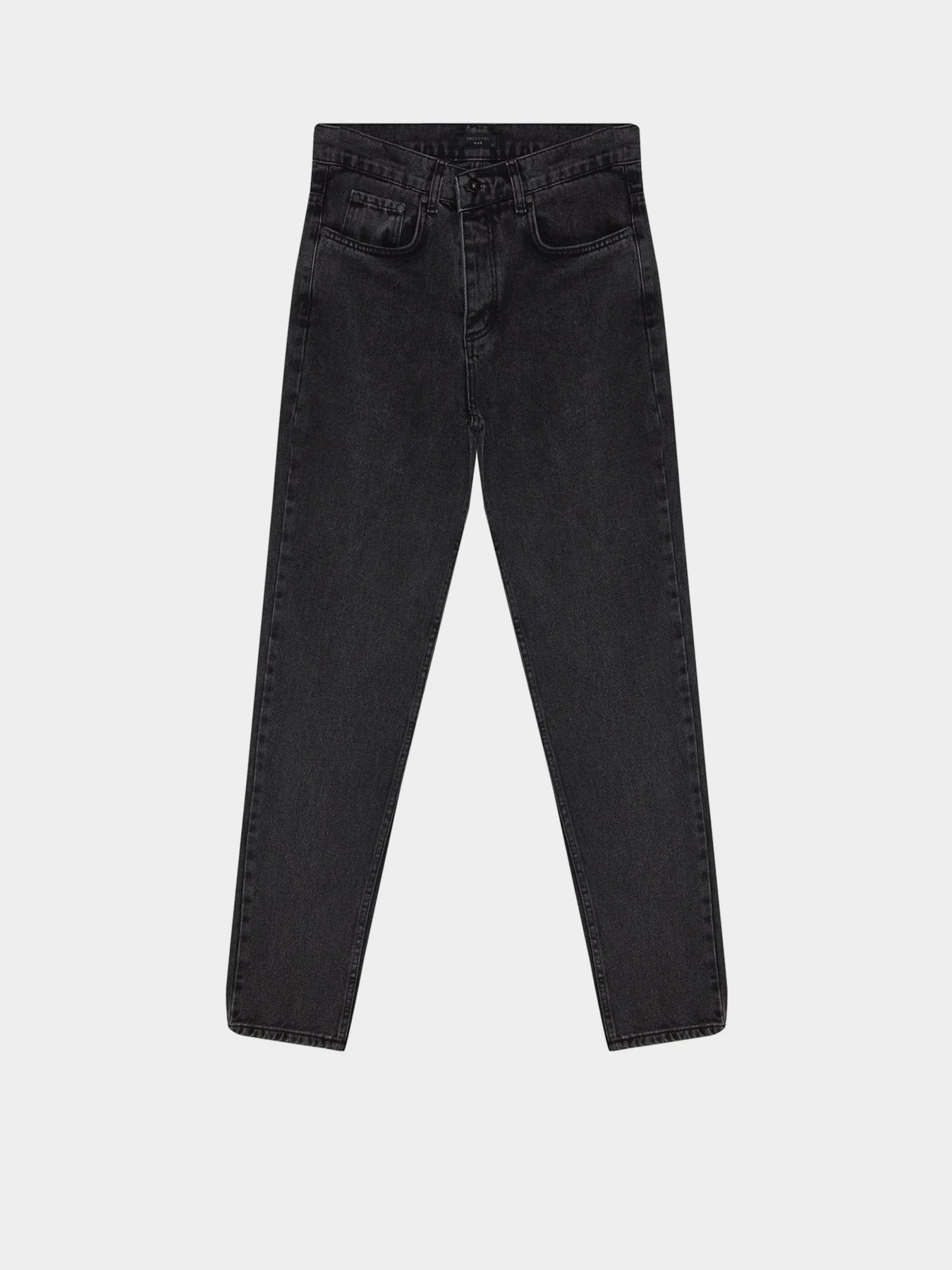 Прямі джинси Trendyol модель TMNAW23JE00104/Antrasit Фото