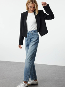 Джинси мом Trendyol модель TWOAW25JE00131/Mavi Фото