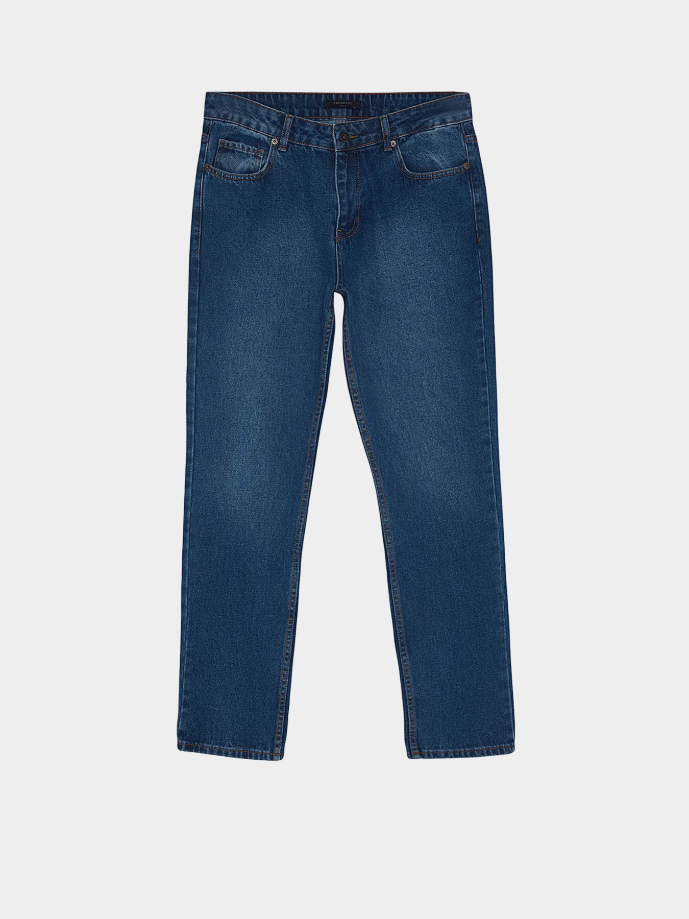 Джинсы мом Trendyol модель TMNAW24JE00024/Orta Mavi-5002 Фото