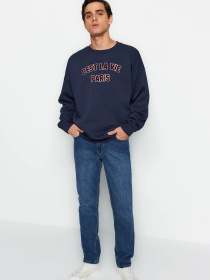 Джинсы мом Trendyol модель TMNAW24JE00024/Orta Mavi-5002 Фото