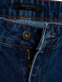 Джинсы мом Trendyol модель TMNAW24JE00024/Orta Mavi-5002 Фото