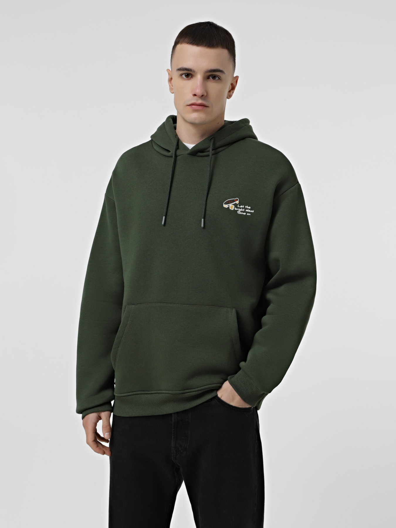 Худи Trendyol модель TMNAW25SW00016/Haki Фото