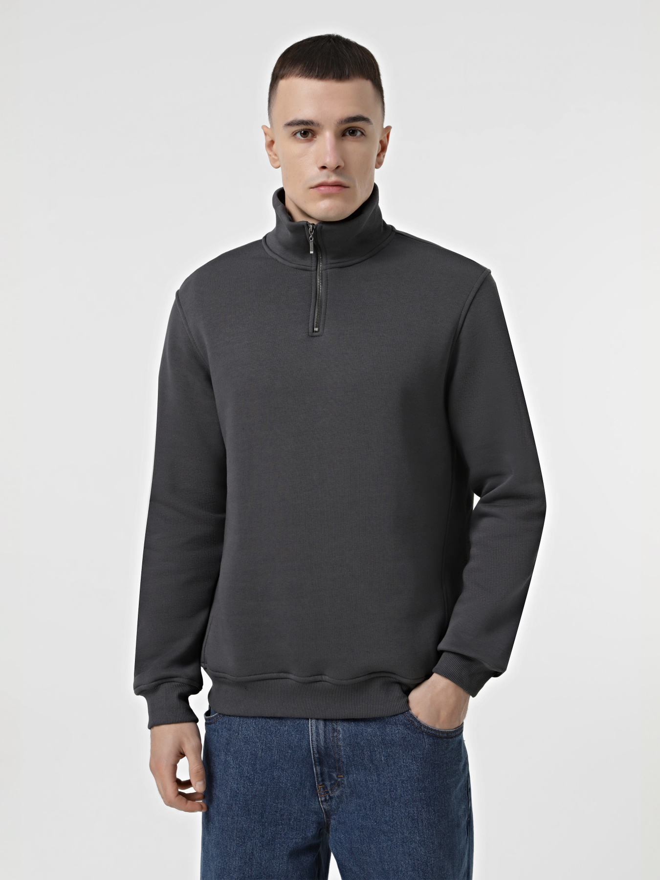 Кофта Trendyol модель TMNAW24SW00041/Antrasit Фото