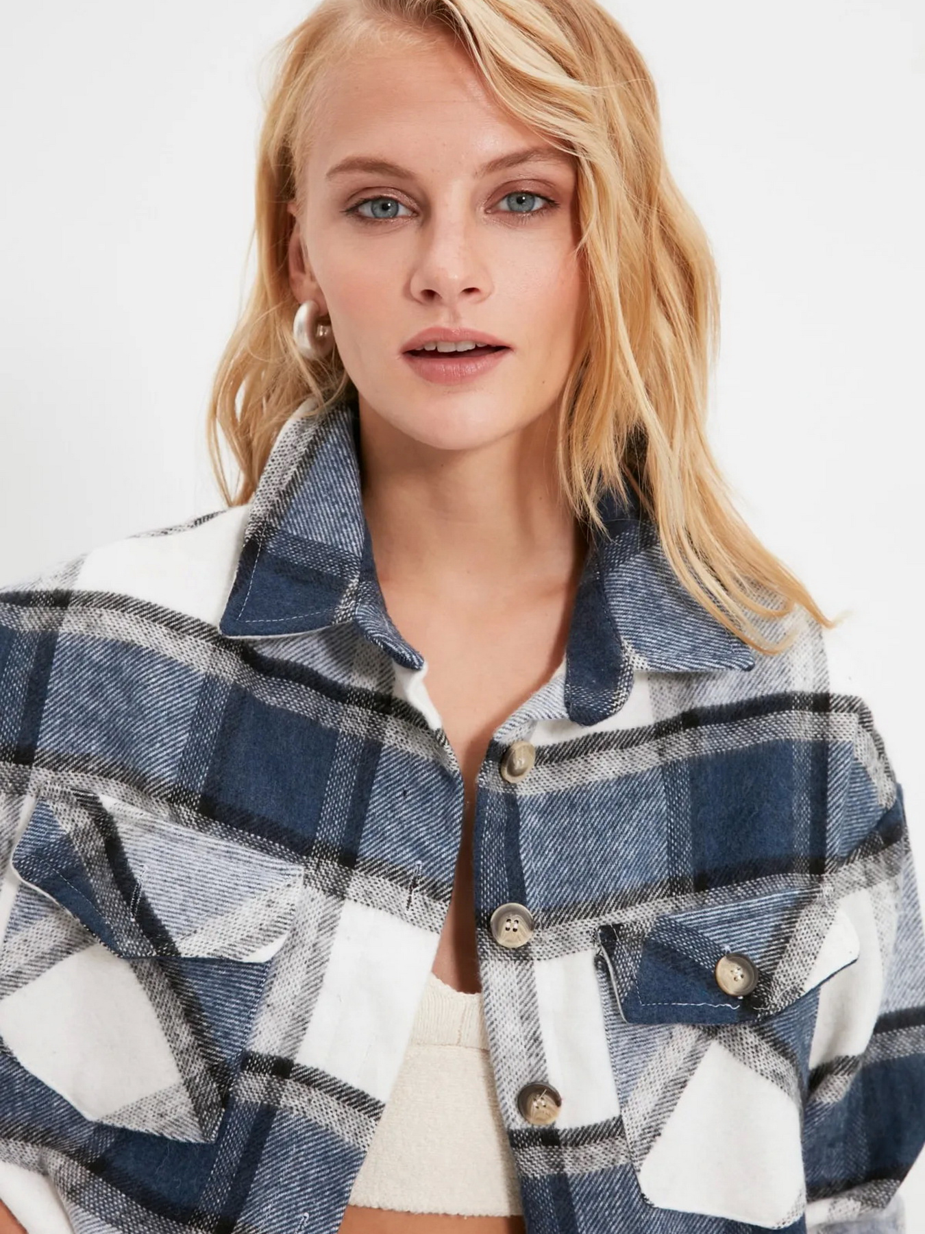 Сорочка повсякденна Trendyol модель TWOAW21GO0273/Cok Renkli Фото