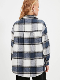 Сорочка повсякденна Trendyol модель TWOAW21GO0273/Cok Renkli Фото