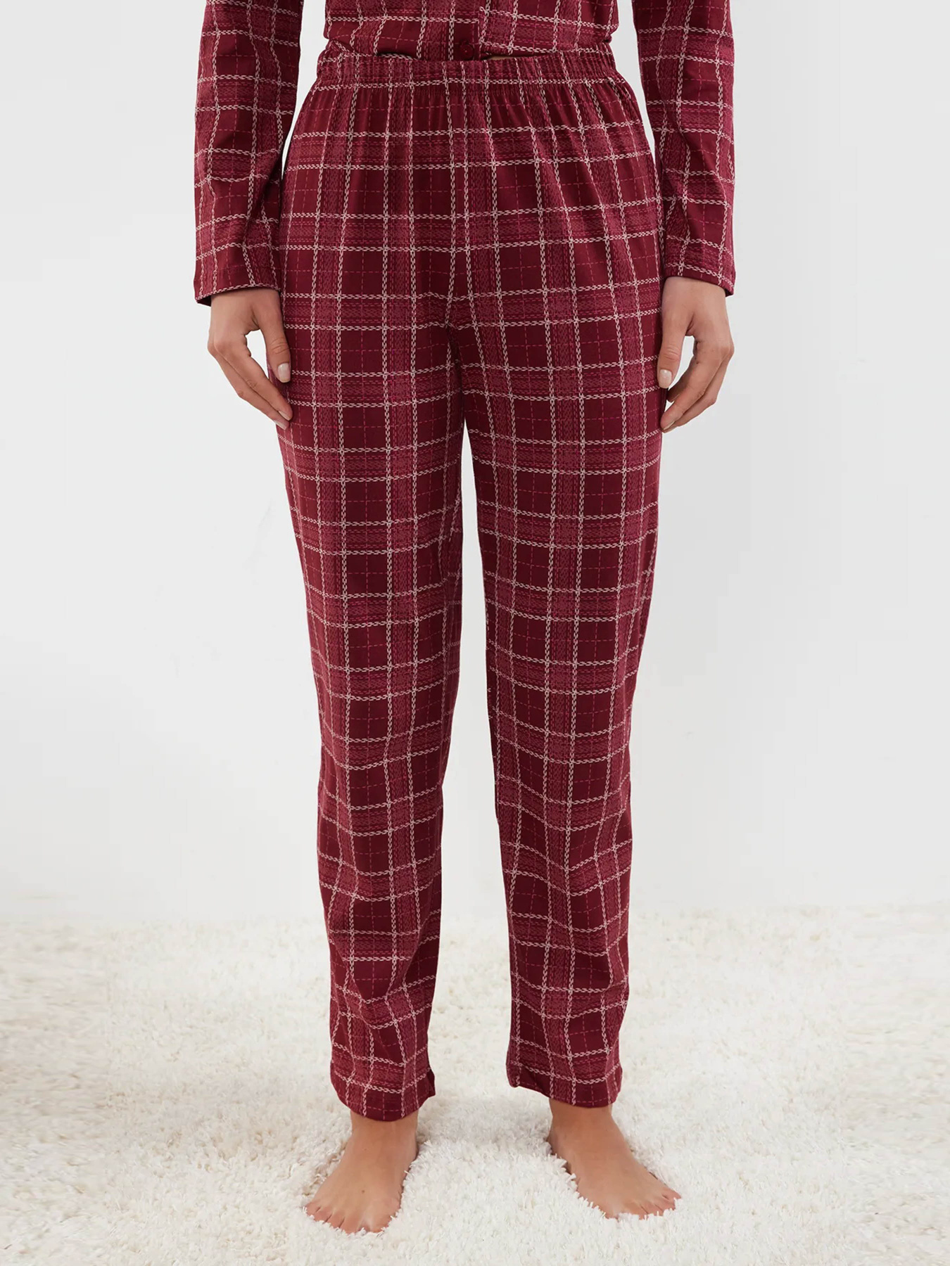 Пижама Trendyol модель THMAW20PT0266/Bordo Фото