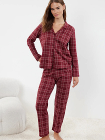 Пижама Trendyol модель THMAW20PT0266/Bordo Фото