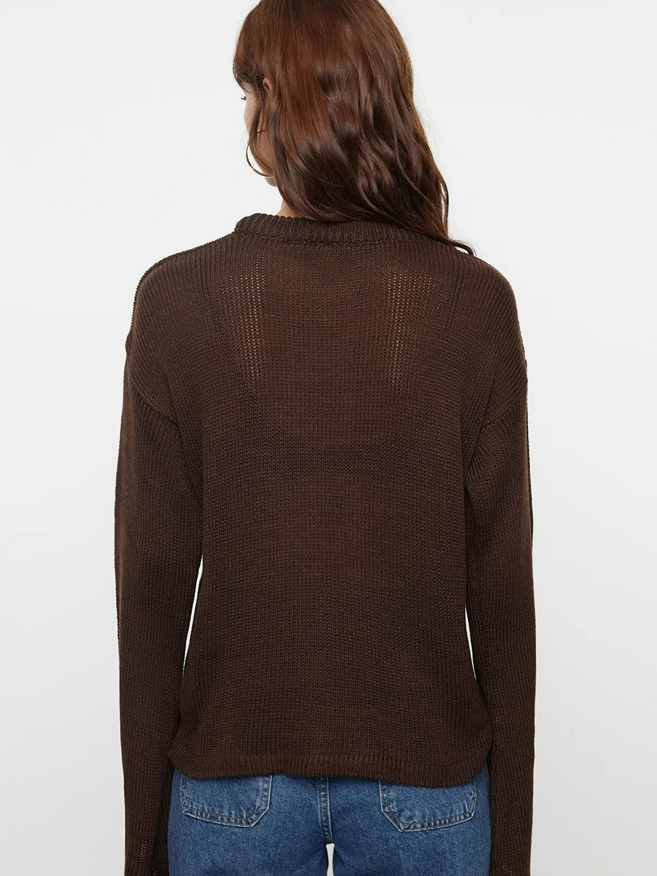 Джемпер Trendyol модель TWOAW25KZ00295/Kahverengi Фото