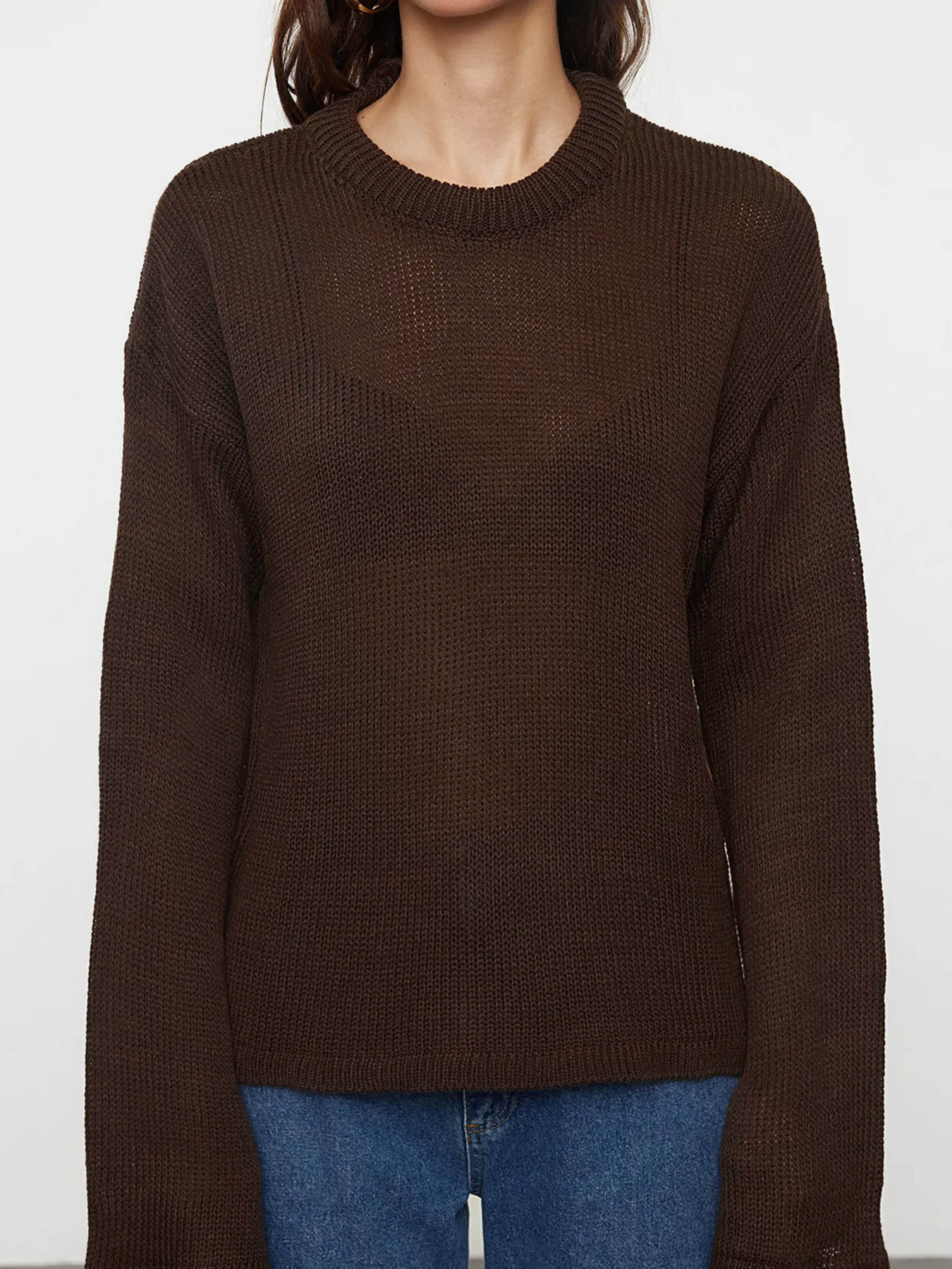 Джемпер Trendyol модель TWOAW25KZ00295/Kahverengi Фото