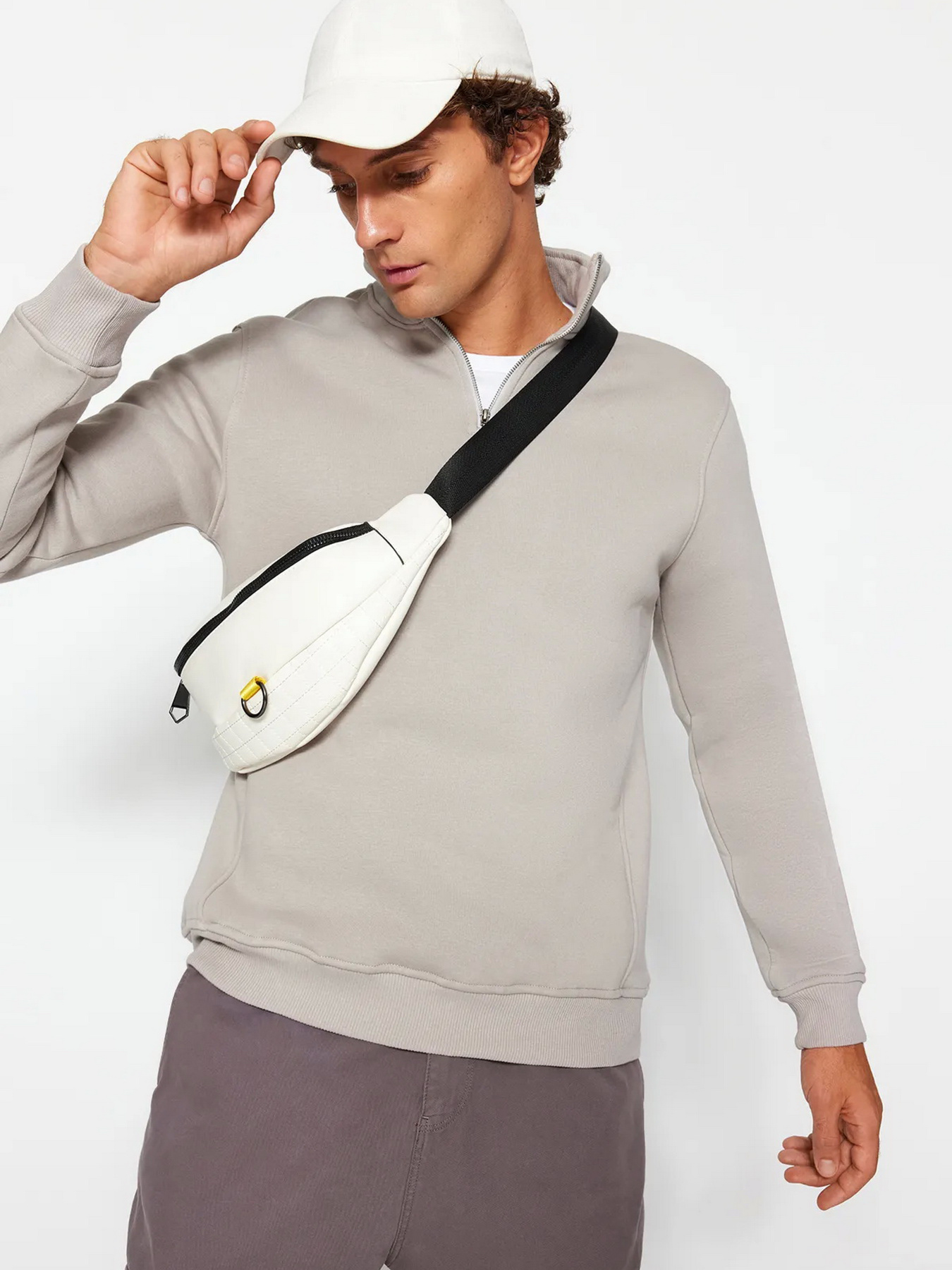 Кофта Trendyol модель TMNAW24SW00041/Gri*001 Фото