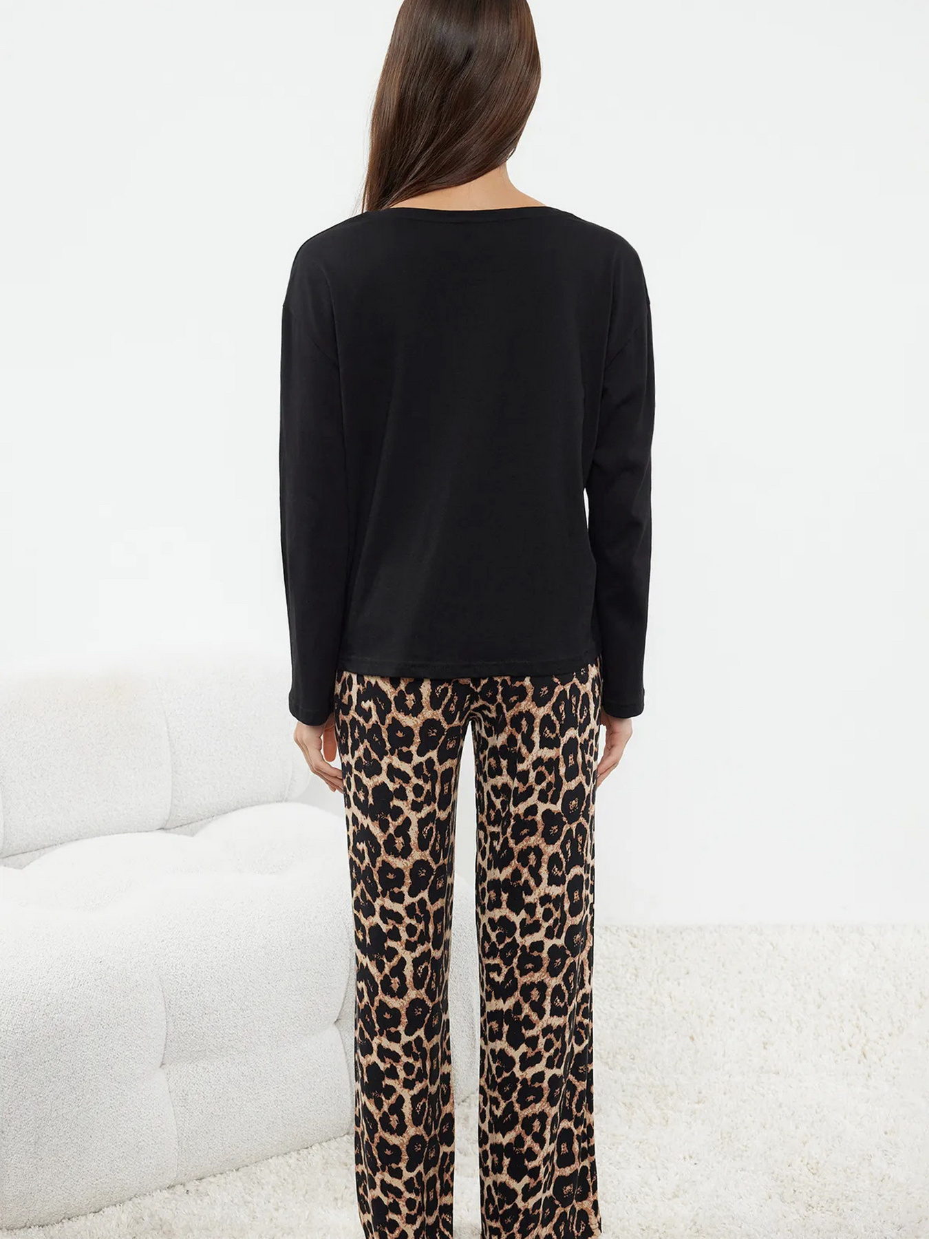 Піжама Trendyol модель THMAW25PT00100/Siyah Фото