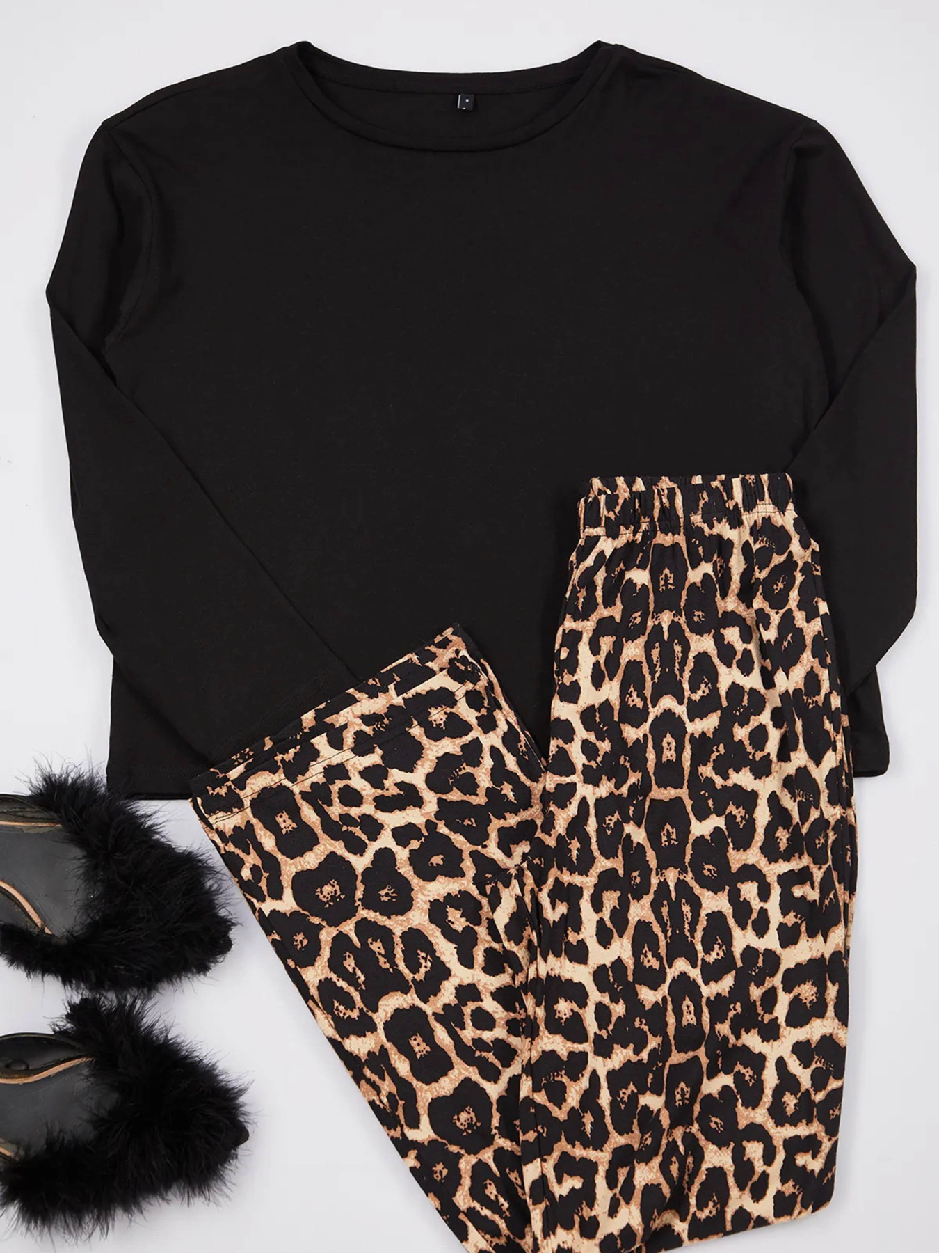 Піжама Trendyol модель THMAW25PT00100/Siyah Фото